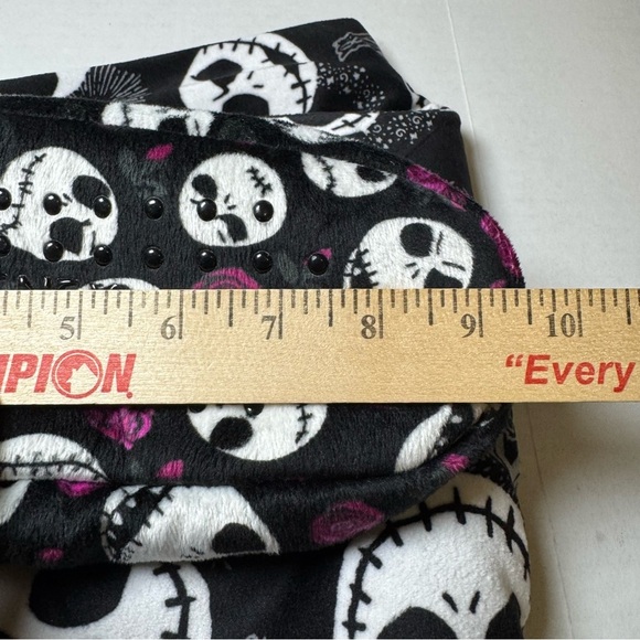 Nightmare Before Christmas Women’s Velour Sleep Pants & House Shoes - Picture 12 of 12